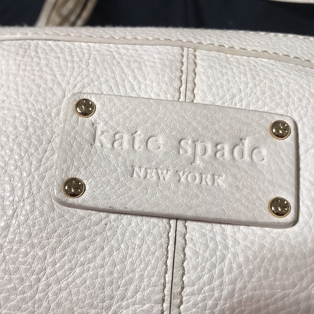 Kate Spade pebble leather shoulder bag with multiple straps - Picture 7 of 14